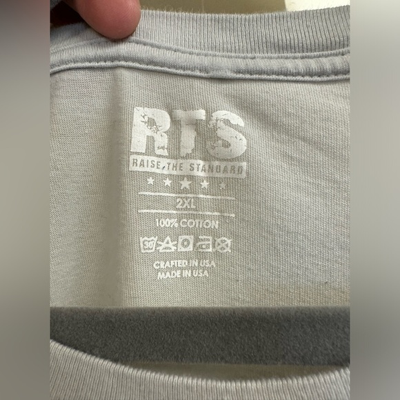 Raise the Standard “Don’t fear dying Fear not living” gray tshirt. 2xl - Picture 5 of 5